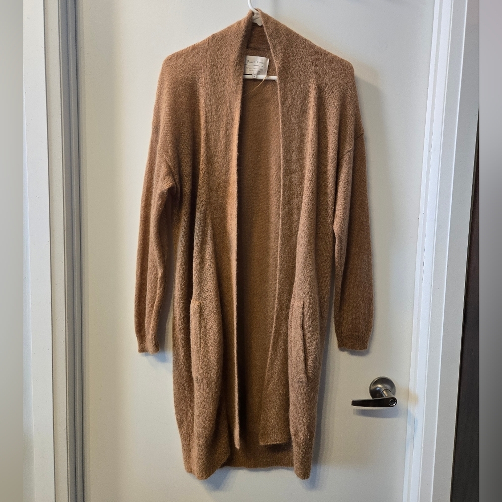 Part Two Wool And Mohair Blend Lightweigjt Cardigan With Pockets